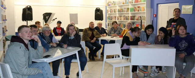 В Решоткинской сельской библиотеке провели «Библионочь» под названием «Народная мозаика»