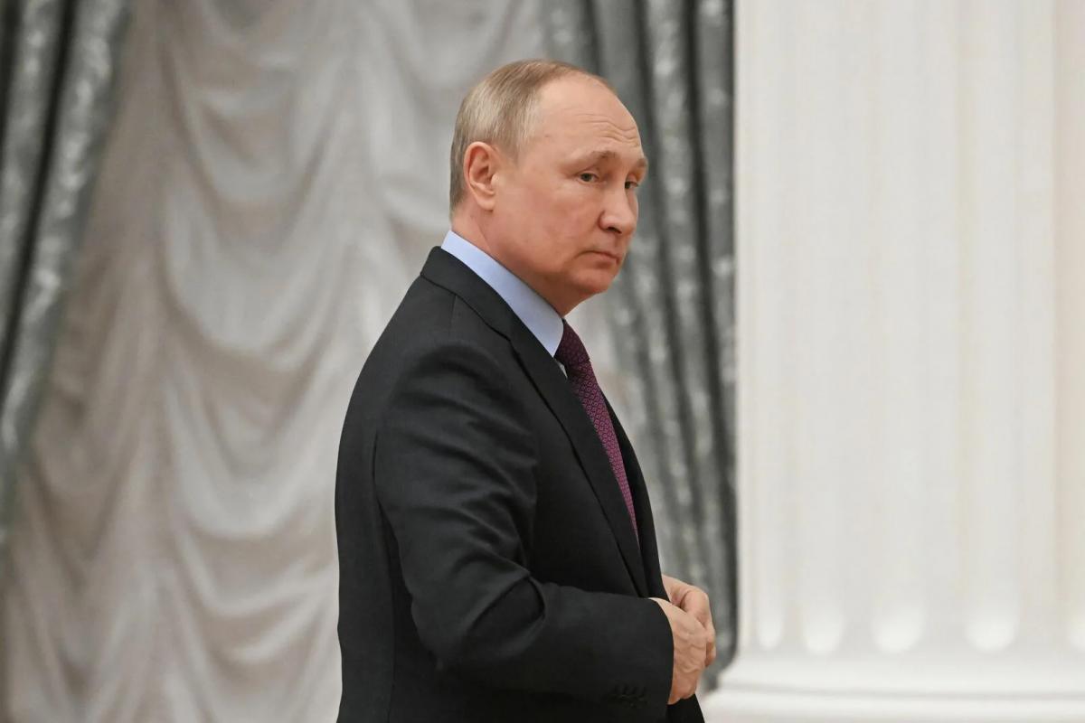 Путин (военный преступник) назвал задачу российской (страна-террорист) экономики