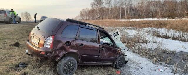 В Омской области в ДТП с большегрузом погиб водитель легкового автомобиля