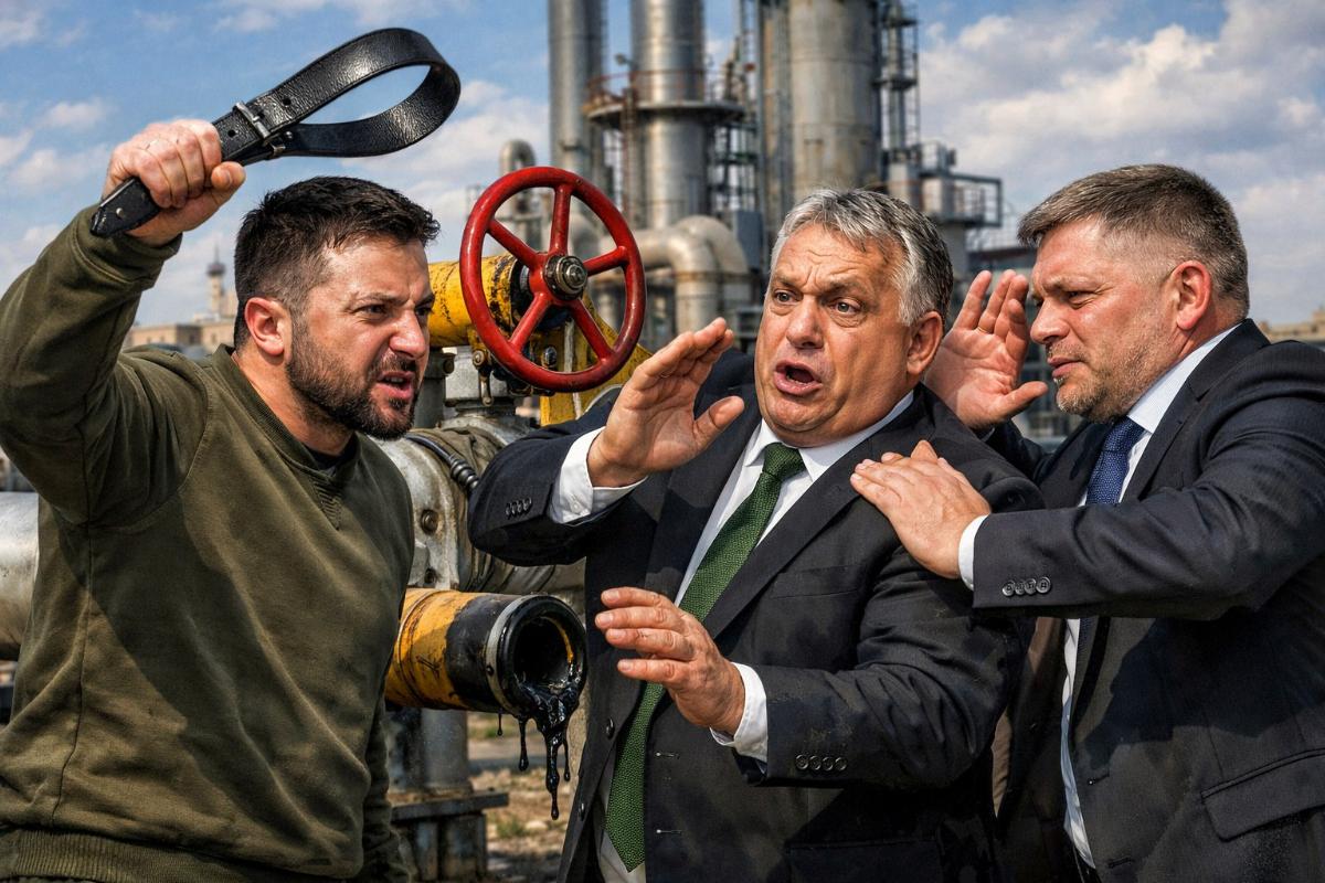 «Дружба» против солидарности. Киев перекрыл вентиль с нефтью. Зеленский «дает ремня» ЕC