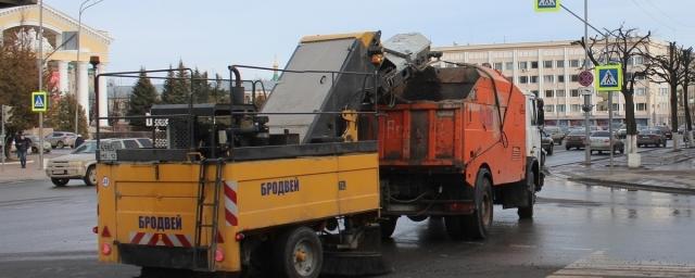 В Йошкар-Оле стартовала уборка мусора и песка на улицах