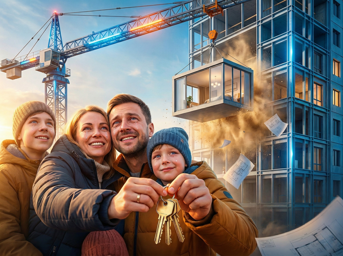 За 6 месяцев собрали, 100 лет прослужит: Как строят дома для программы реновации?