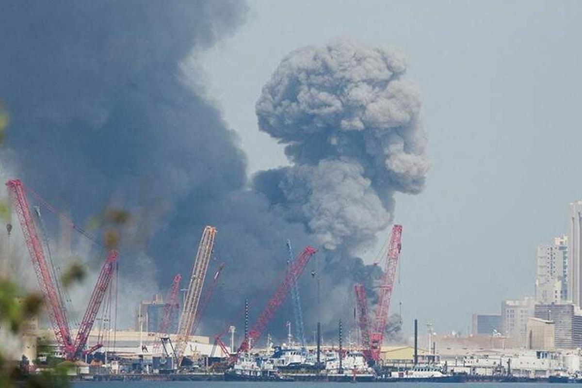 Кровавая расплата за «Львиный рык»: Иран обрушил огненный шар на базу Пятого флота США в Бахрейне