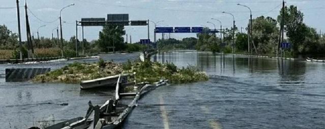 Власти Херсонской области фиксируют снижение уровня воды в городах Алешки и Голая Пристань