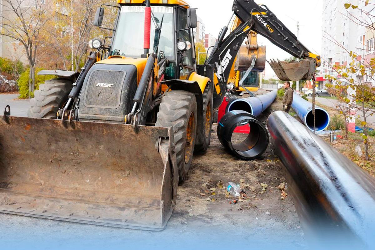 Мэр Александр Болдакин: В 2025 году в Ульяновске в рамках муниципальной программы обновим 9 км сетей холодного водоснабжения и канализации