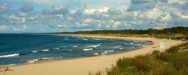 The sea with warm water for bathing was found in Kaliningrad region