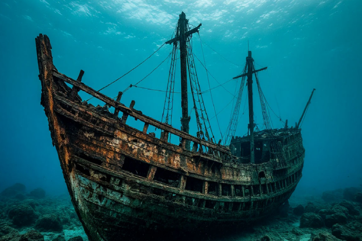 У берегов Александрии обнаружено древнеегипетское роскошное судно