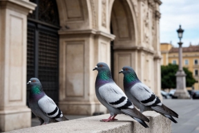 Санкт-Петербург ищет способы обуздать размножение голубей