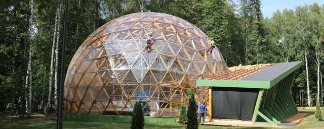 В Нижнем Новгороде в парке «Швейцария» завершили строительство планетария