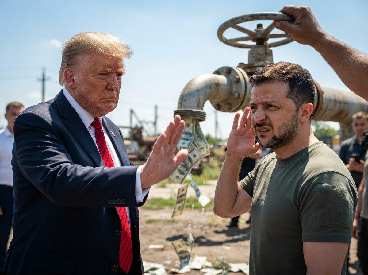 Трамп велел «завязывать». Зеленский прикинулся, что не расслышал. Что теперь с денежным краном?
