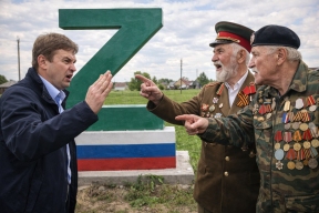 «Навальненок и русофоб». В Курской области экс-депутата возмутила буква «Z». Ветераны дали ответ