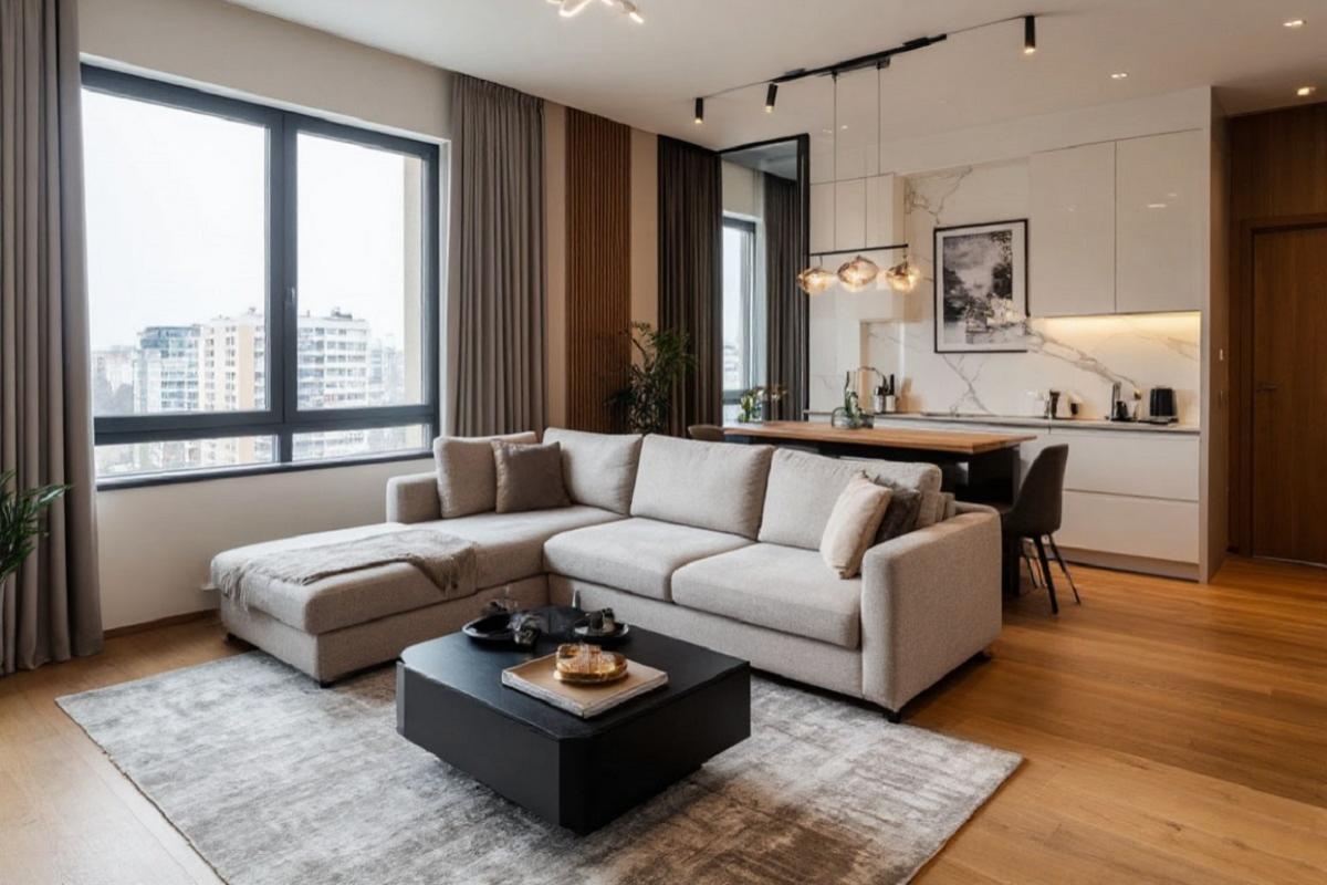 В первичных квартирах Москвы увеличилась высота потолков