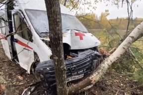 В Новгородской области работники скорой помощи пострадали во время ДТП