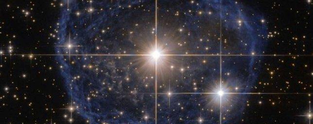 Телескоп Hubble запечатлил редкую звезду класса Вольфа-Райе