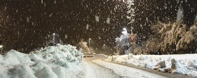 На Ульяновскую область надвигается сильный снегопад