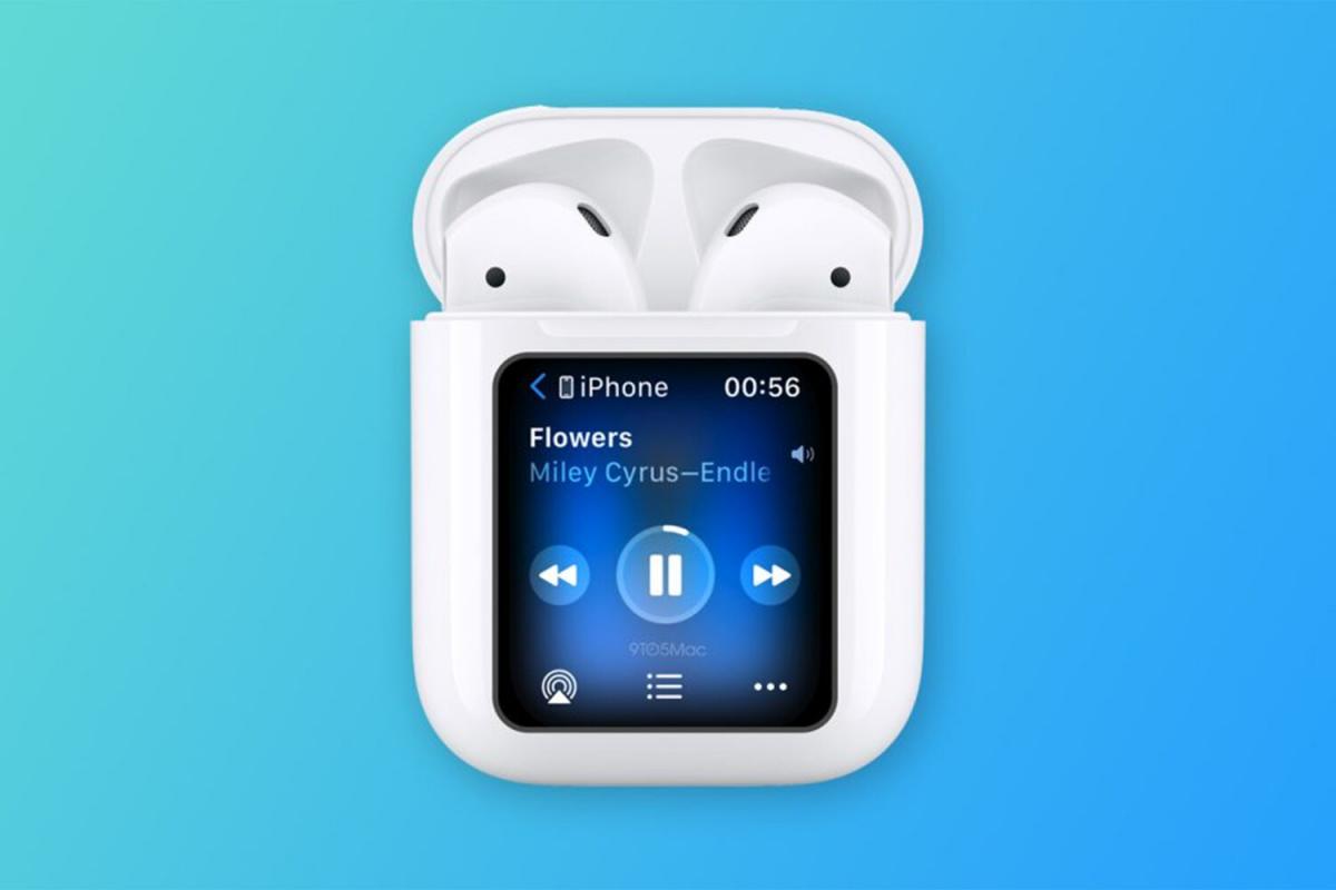 Apple запатентовала похожий на iPod Nano кейс для AirPods