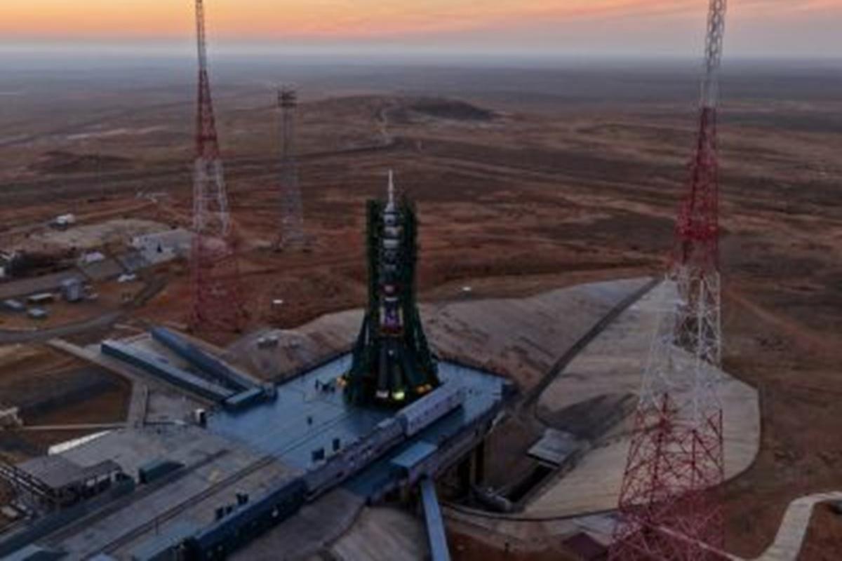 На Байконуре повредили стартовый стол после запуска ракеты «Союз»