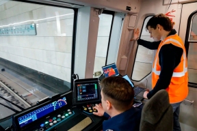 Беспилотный поезд московского метро прошел более 4 тысяч километров испытаний