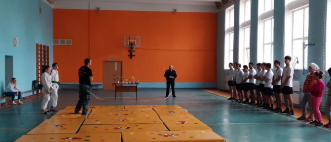 Воспитанники СК «Динамо-Ивантеевка» провели мастер-класс для несовершеннолетних правонарушителей