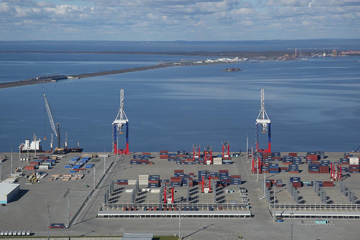 A new port terminal of strategic importance will be built in St. Petersburg