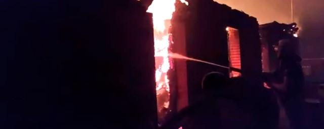 Лесной верховой пожар уничтожил 32 жилых здания в Ростовской области