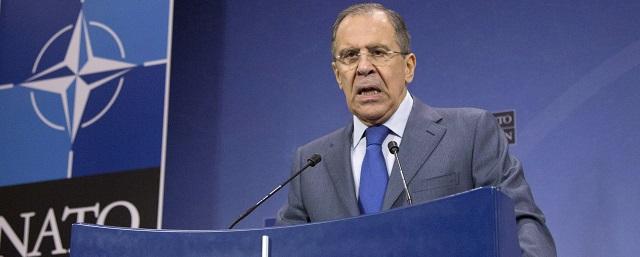 Лавров: Работа миссии и информбюро НАТО в России приостановлена из-за высылки дипломатов