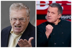 ЕС растопчут арабы, а «Русский мир» вернет границы СССР. Соловьев накричал на Жириновского за пророческие слова