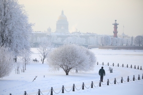 Weather forecasters promise St. Petersburg residents a comfortable winter without severe frosts