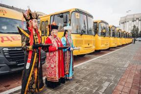 В районы Бурятии направят новые школьные автобусы для безопасной перевозки детей