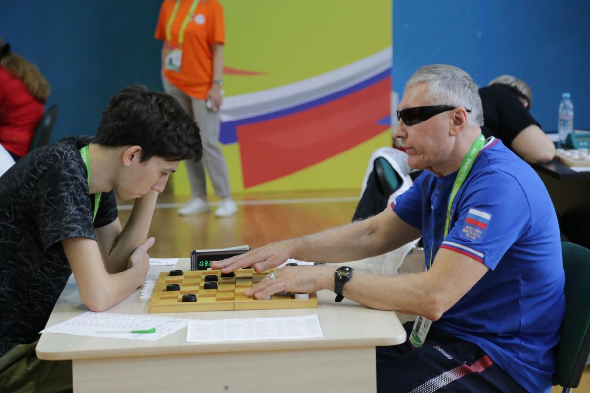 Сборная Самарской области впервые стала чемпионом командного турнира по спорту слепых в дисциплине «Русские шашки»