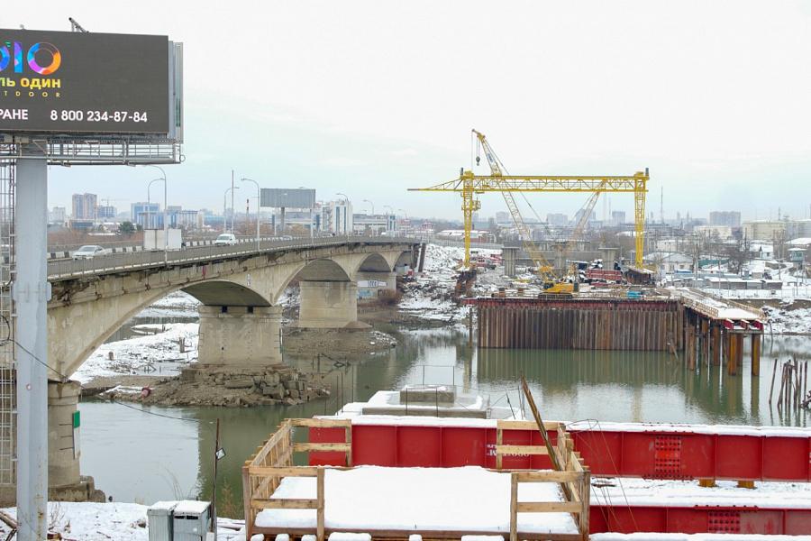 Техготовность нового Яблоновского моста к концу 2021 года составит 50%