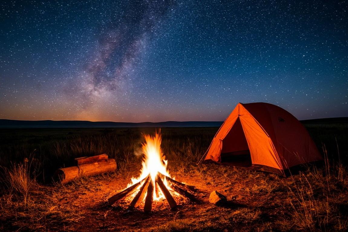Костер под звездами и палатка в степи: ЛНР готовит сюрприз для любителей дикого отдыха