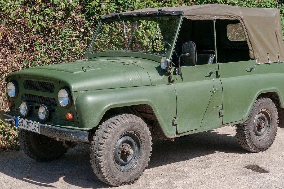 В Германии продают 35-летний УАЗ-469 за 9200 евро