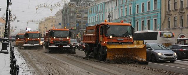 В Петербурге констатировали нехватку снегоуборочной техники