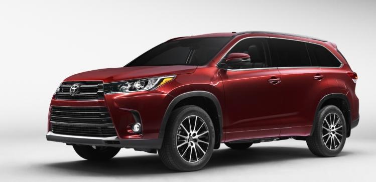 Обновленный Toyota Highlander представят в конце марта в Нью-Йорке