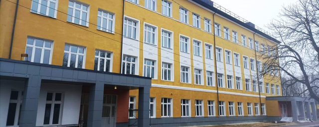 В Павловском Посаде работы по капитальному ремонту школы №18 завершены на 92%