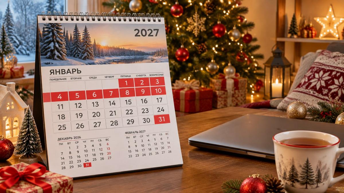 Когда отдыхаем в 2027 году: Подробно о новогодних каникулах, праздничных днях и времени для отпуска