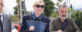 Кейт Бланшетт показала в Каннах, как должен выглядеть идеальный джинсовый костюм