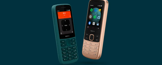Nokia показала два кнопочных телефона с поддержкой 4G