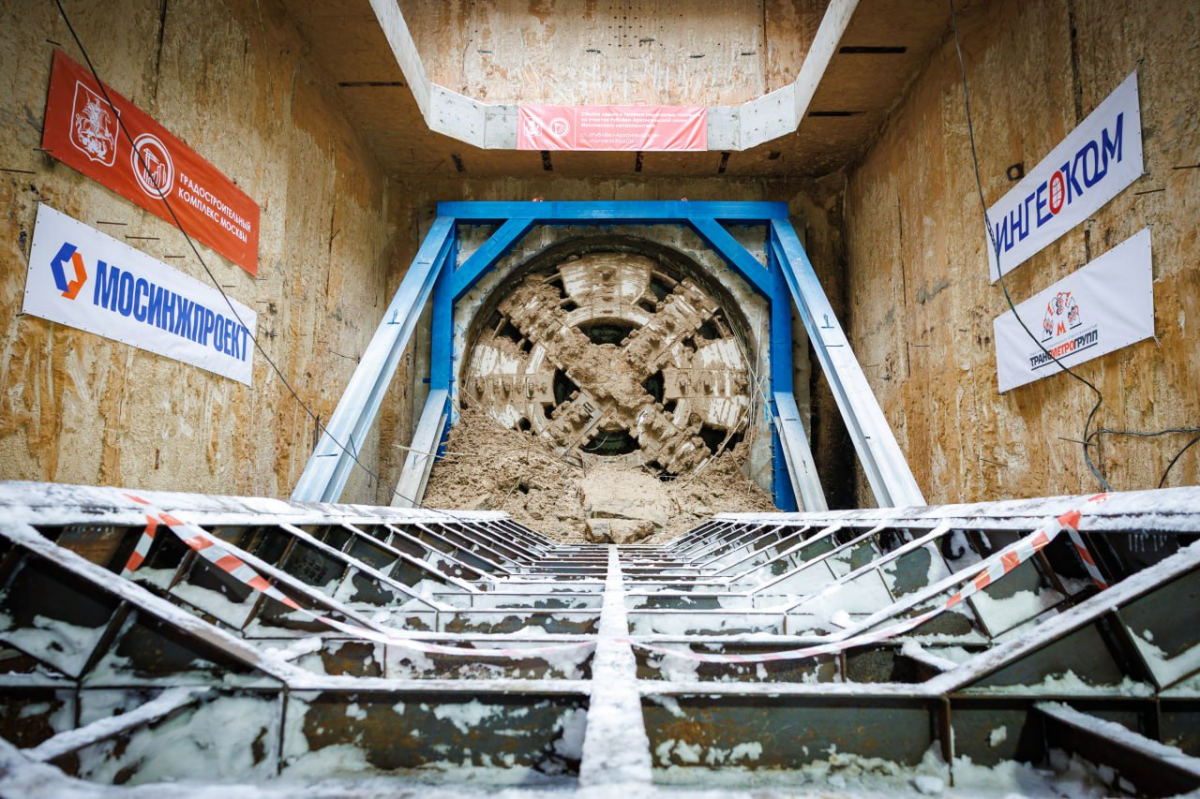 Андрей Воробьев: В Красногорске завершена прокладка тоннелей для станции метро «Липовая Роща», открытие нового участка подземки ожидается в 2027 году