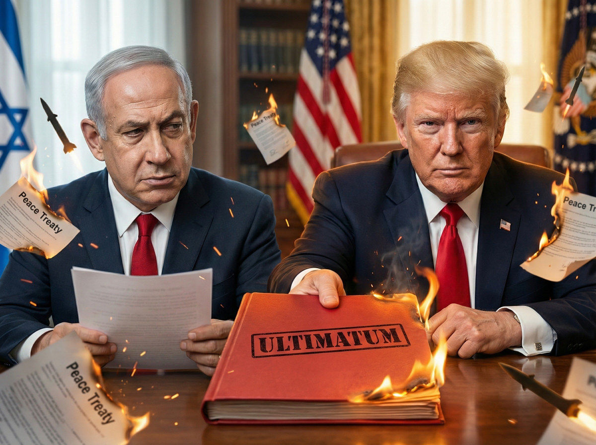 Хвост виляет собакой. Нетаньяху привез Трампу «ультиматум». Ждем большую войну?