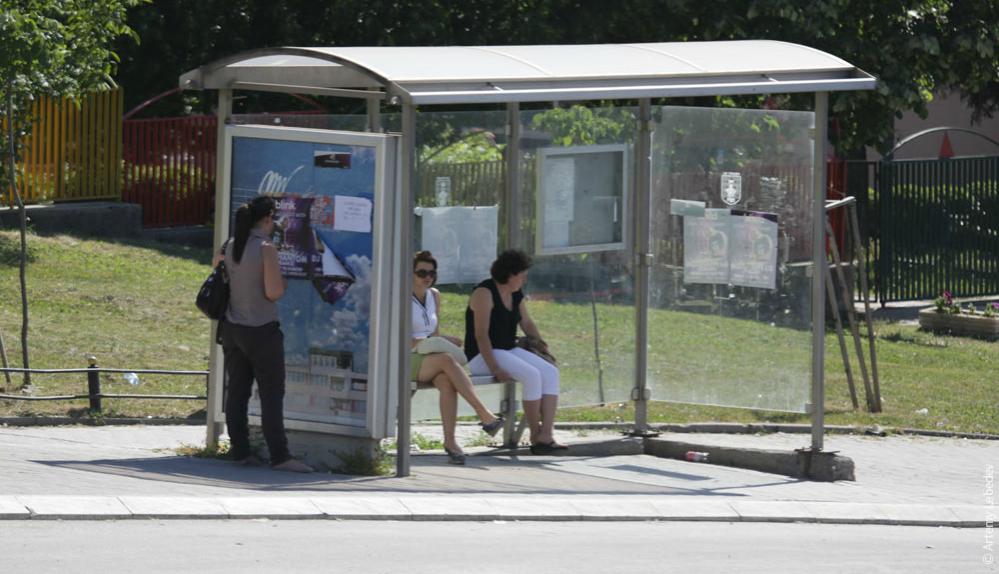 В Красноярске установили новые остановки общественного транспорта