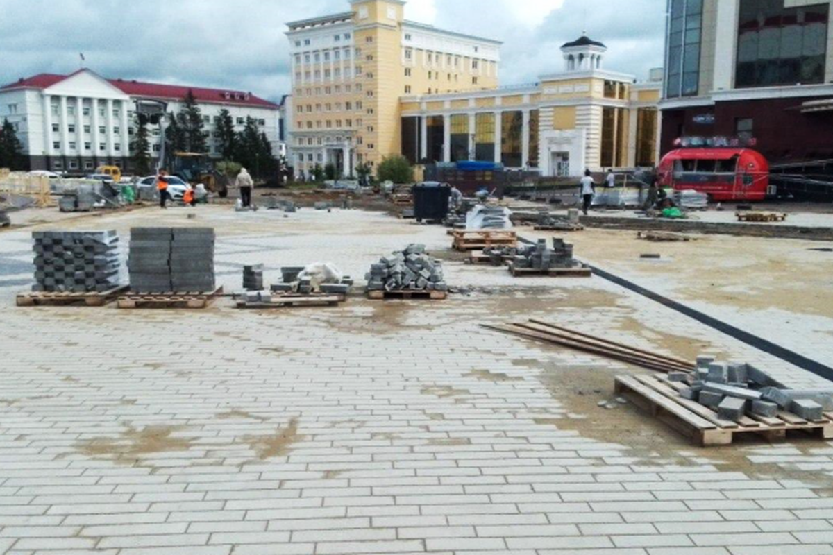 В Саранске благоустроят площадь Тысячелетия