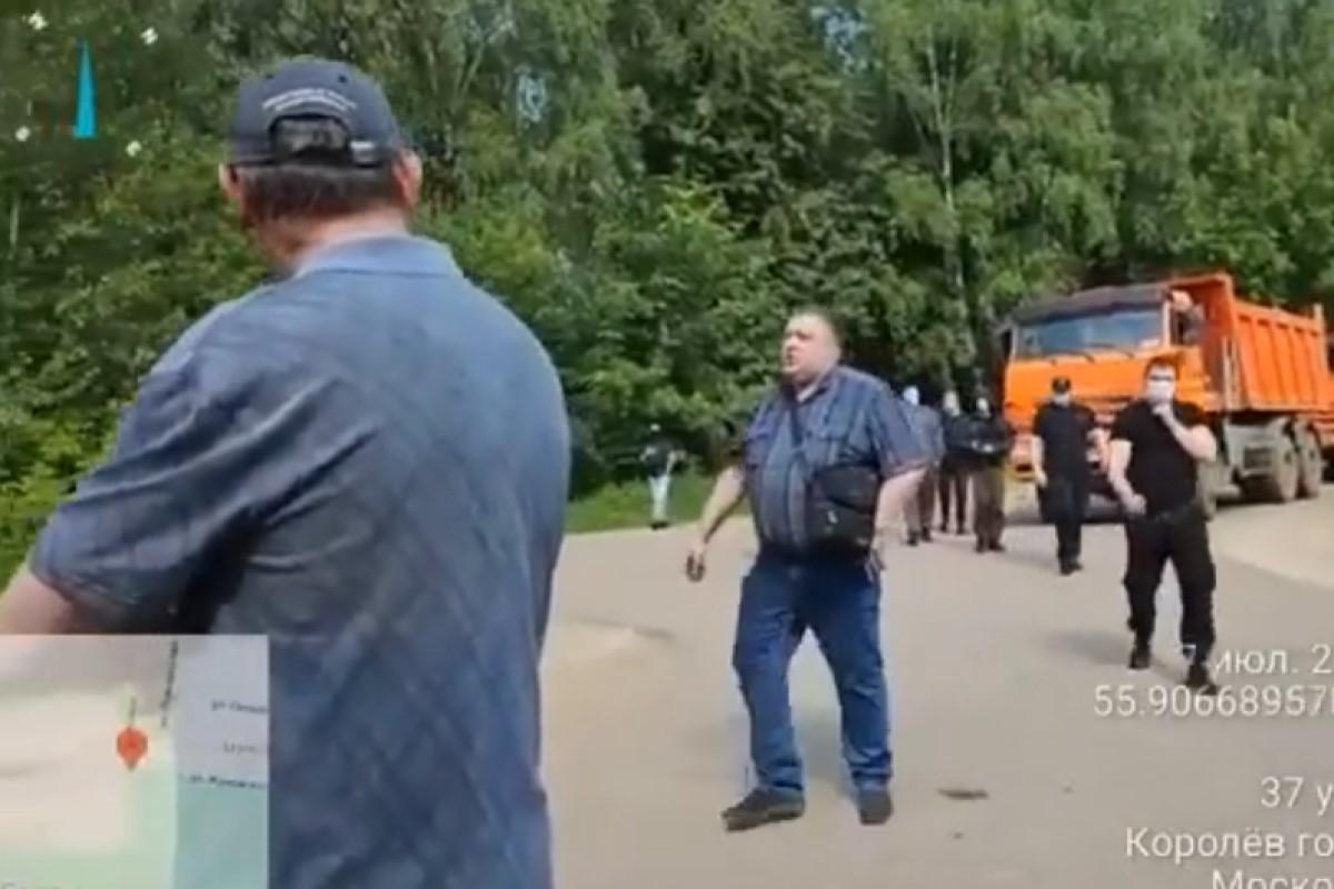 В Подмосковье подрались строители дороги и жители Королева