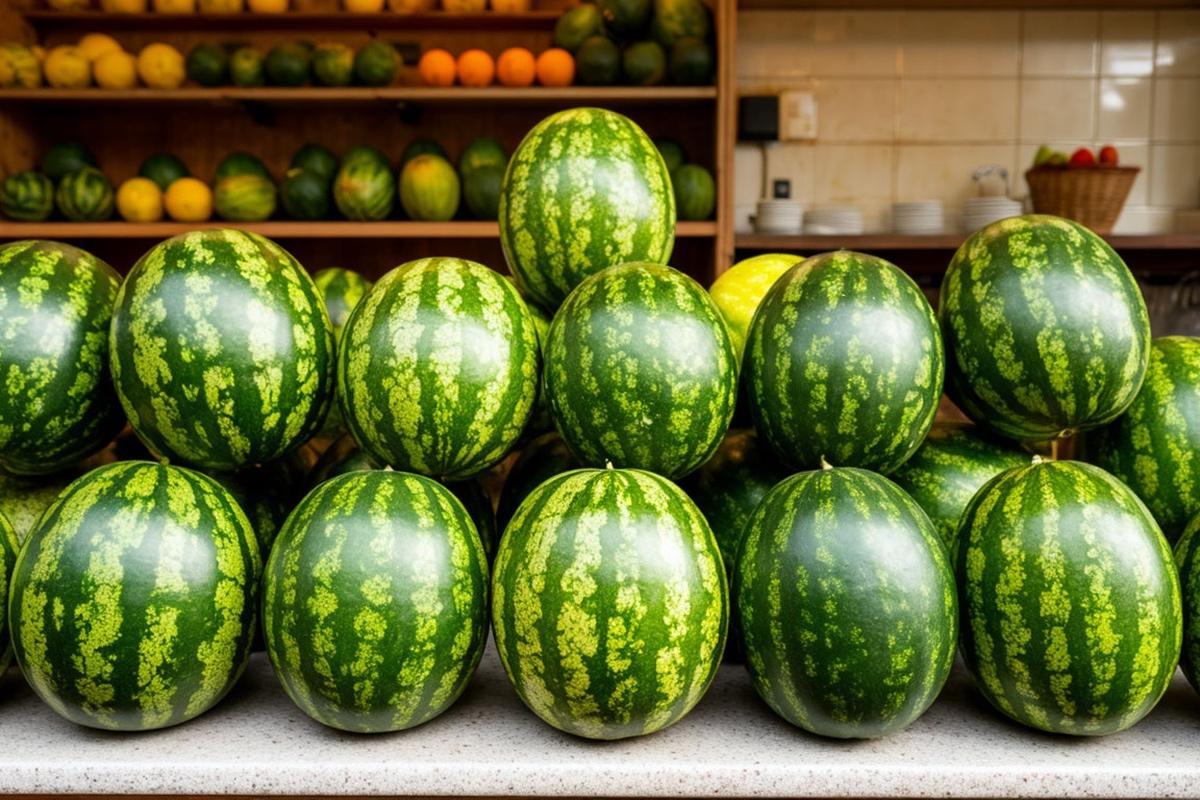 В Новосибирске устроили «порку» для нелегальных торговцев арбузами