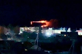 В Магаданской области горит остров Недоразумения