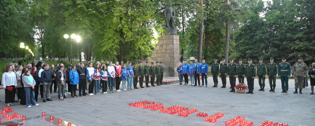 В Красногорске 22 июня зажгли две тысячи свечей