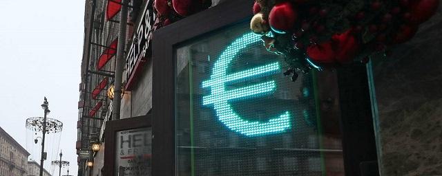В России курс евро опустился до 89 рублей