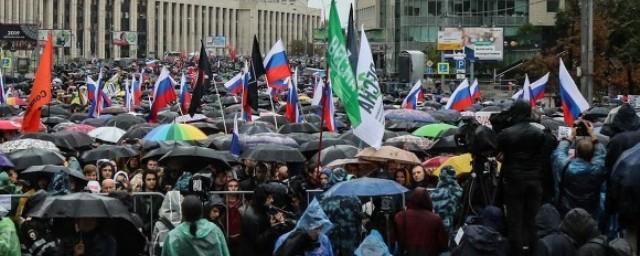 Оппозиция подала заявку на митинг 17 августа в Москве