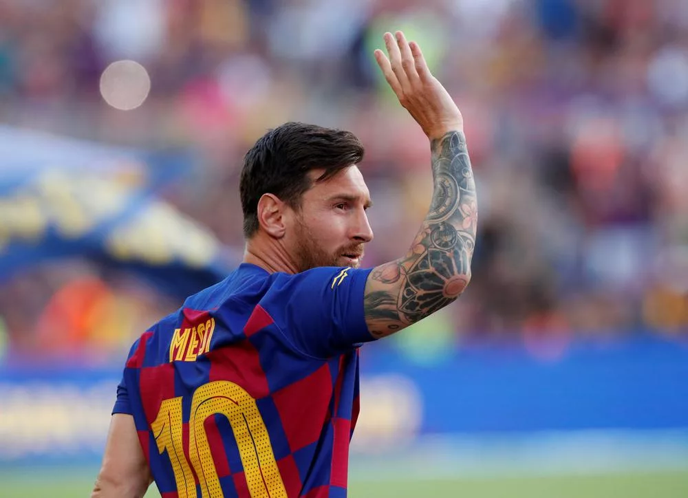 Lionel Messi has been named the greatest footballer in history